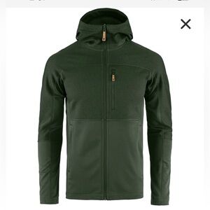 Fjallraven Men’s Abisco Trail Fleece Hooded Jacket